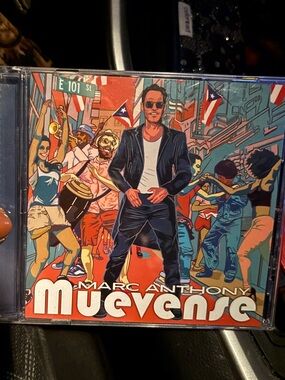 Marc Anthony - Muevense Colorful Illustrated Cover Brand new CD.